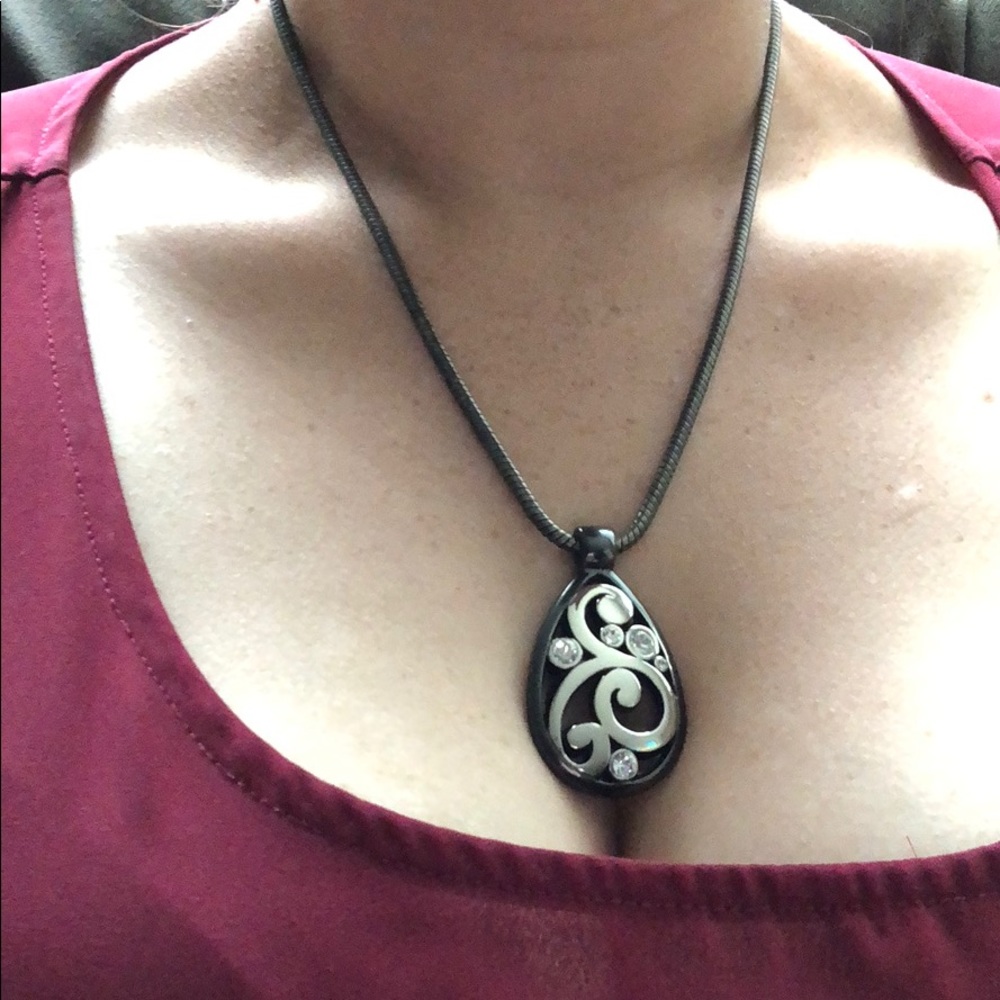 Beautiful Brighton pear shaped pendant